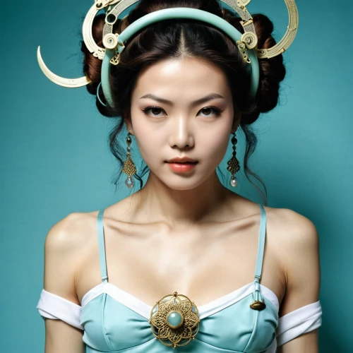 mongolian girl,vintage asian,inner mongolian beauty,asian woman,oriental princess,asian costume,oriental girl,xiaoqing,concubine,xiaofei,vietnamese woman,mongolians,genpei,headpiece,zilin,asian girl,yangmei,xiaohong,diaochan,asiaticas,Illustration,Abstract Fantasy,Abstract Fantasy 11