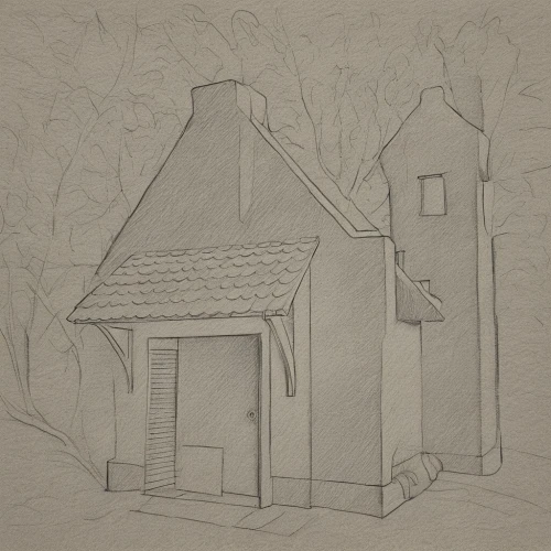house drawing,small house,little house,house in the forest,clay house,lonely house,witch's house,house silhouette,winter house,farmhouse,house shape,wooden house,old house,maison,miniature house,barn,wooden hut,cottage,farm hut,little church,Design Sketch,Design Sketch,Pencil