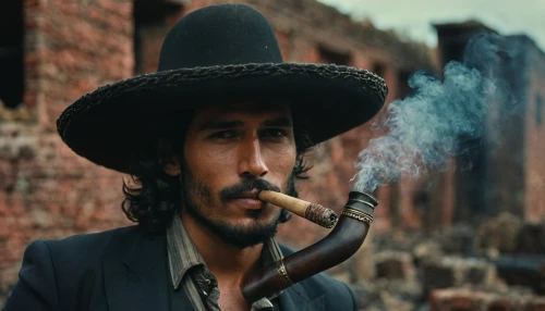 taghmaoui,sombrero mist,cigar,vaqueros,sartana,pipe smoking,tobacconist,bandidos,tobaccos,lumbago,macanudo,barbossa,paisano,django,vaquero,tecamachalco,desperado,pashtu,swearengen,camacho,Photography,General,Cinematic