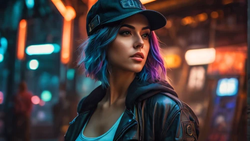 kda,4k wallpaper,ela,3d background,4k wallpaper 1920x1080,cyberpunk,wallpaper 4k,akali,minh,motoko,brigette,portrait background,dusk background,vi,youtube background,girl wearing hat,3d render,pao,free background,the hat-female,Photography,General,Fantasy