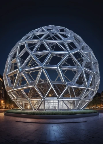 geodesic,etfe,futuristic architecture,musical dome,fullerene,honeycomb structure,buckminsterfullerene,epcot ball,building honeycomb,fulldome,domes,futuristic art museum,ball cube,odomes,dodecahedron,globen,buckyball,dodecahedral,futuroscope,extrapyramidal,Art,Classical Oil Painting,Classical Oil Painting 41