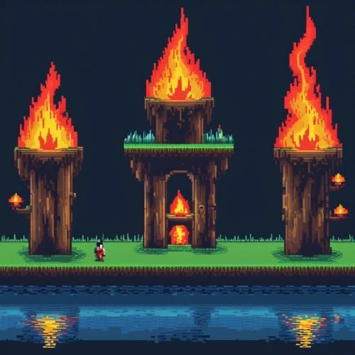 fire and water,mausoleum ruins,fireplaces,the eternal flame,pillar of fire,incinerator,castlevania,fireplace,fire mountain,fire place,flamanville,krafla volcano,mausolea,furnaces,vulcano,necropolis,fairy chimney,chronicon,fire ring,shrines,Unique,Pixel,Pixel 01