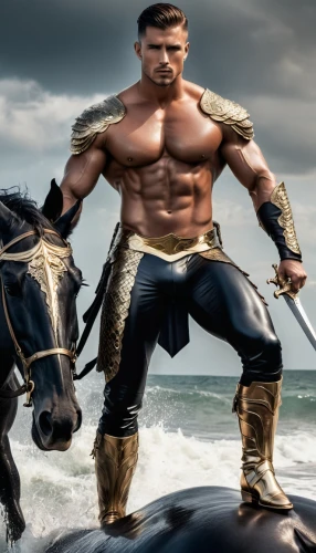 themistocles,barbarian,man and horses,centaurs,herculean,thracian,gladiador,bronze horseman,leonidas,alpha horse,chulainn,horseman,derivable,rhodian,herculez,thorgal,thracians,gladiator,porus,khal,Conceptual Art,Fantasy,Fantasy 34