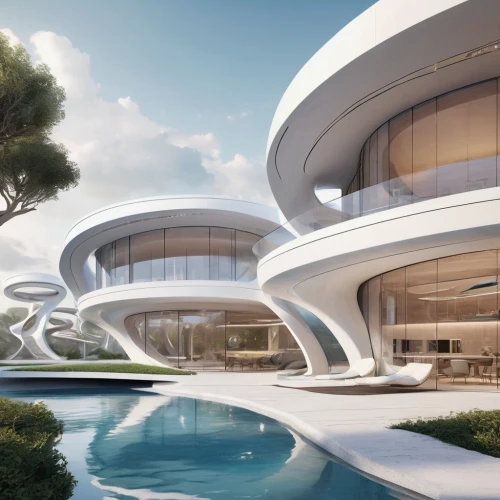 futuristic architecture,futuristic art museum,futuristic landscape,safdie,modern architecture,renderings,luxury property,champalimaud,3d rendering,infinity swimming pool,damac,sky space concept,luxury home,aldar,cupertino,luxury real estate,blavatnik,modern house,unbuilt,arcology,Conceptual Art,Sci-Fi,Sci-Fi 24