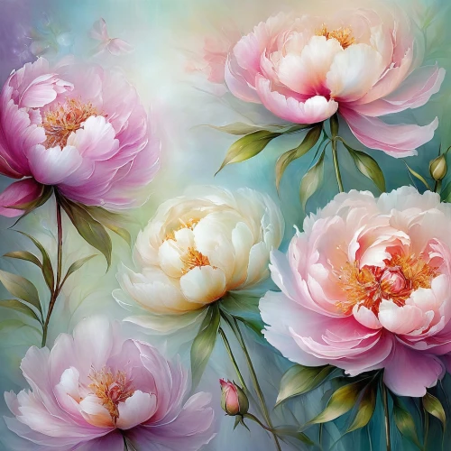 flower painting,pink water lilies,lotus flowers,pink peony,peonies,lotuses,floral digital background,peony,chrysanthemum background,blooming lotus,peony pink,flower wallpaper,flower background,lotus blossom,floral background,pink floral background,waterlilies,water lilies,lotus hearts,japanese floral background,Conceptual Art,Daily,Daily 32
