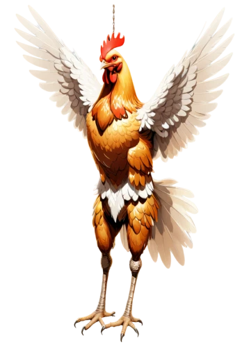 cockerel,coq,megapode,redcock,polish chicken,phoenix rooster,cockaigne,chicken bird,poppycock,bird png,leghorn,poussaint,henpecked,chichen,the chicken,cockspur,gamecock,paumanok,wark,fried bird,Illustration,American Style,American Style 13