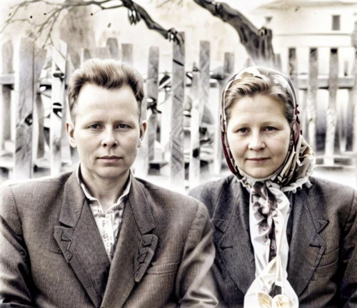 vestberg,colorization,koevermans,vintage man and woman,kapranos,american gothic,heuvelmans,scandinavians,rothschilds,jandek,estonians,albert einstein and niels bohr,greatbatch,elderly couple,colorizing,wedding photo,groenemeyer,logvinenko,man and wife,theudebert