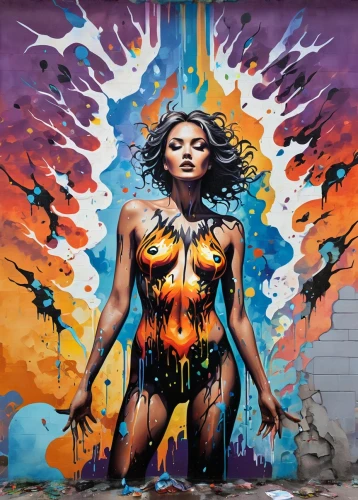 promethea,neon body painting,metahuman,graffiti art,graffiti,themyscira,bodypainting,ororo,zauriel,bodypaint,wonderwoman,barda,nefaria,wonder woman city,phoenix,grafite,siryn,flamebird,grafitti,pointz,Conceptual Art,Graffiti Art,Graffiti Art 08