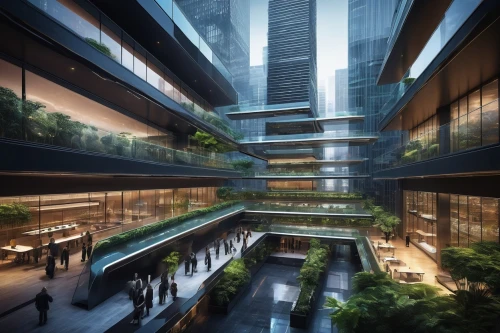 difc,taikoo,capitaland,sathorn,damac,atriums,guangzhou,hongdan center,glass facade,shenzhen,changzhou,masdar,chengdu,safdie,skyways,futuristic architecture,sathon,hangzhou,zhangzhou,3d rendering,Conceptual Art,Oil color,Oil Color 06