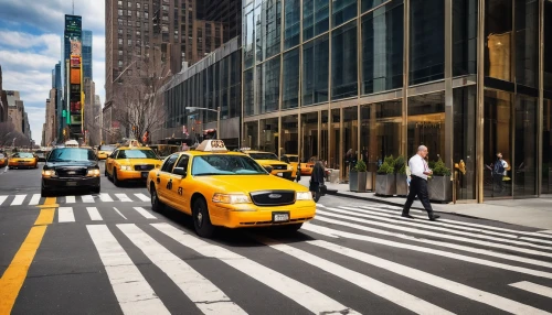 new york taxi,taxicabs,crosswalk,pedestrian crossing,new york streets,crosswalks,taxicab,pedestrian lights,yellow taxi,taxis,taxi cab,cabbies,5th avenue,pedestrian crossing sign,pedestrian,one-way street,a pedestrian,jaywalker,nyclu,pedestrianized,Conceptual Art,Oil color,Oil Color 17