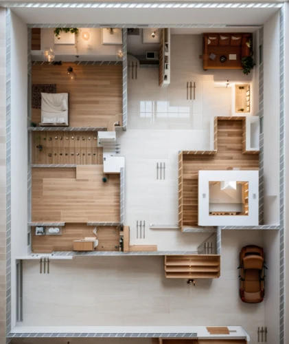 an apartment,habitaciones,dolls houses,apartment,shared apartment,miniature house,model house,floorplans,associati,floorplan home,dollhouses,sky apartment,apartment house,voxel,multistorey,multistory,modularity,architect plan,archidaily,appartement,Photography,General,Realistic
