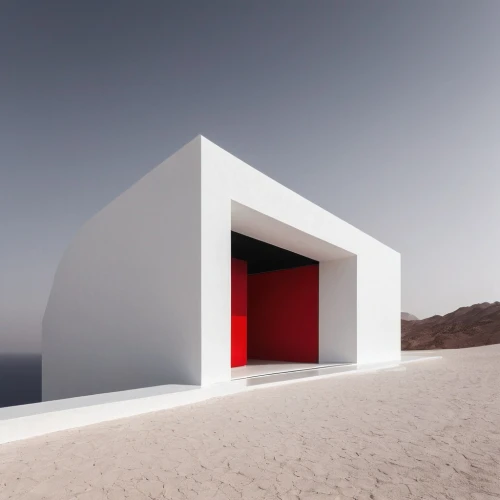 dunes house,cubic house,siza,beach hut,turrell,inverted cottage,whitebox,amanresorts,mirror house,beach house,cube house,frame house,archidaily,greek island door,summer house,cube stilt houses,folegandros,red roof,cycladic,white room,Illustration,Black and White,Black and White 33