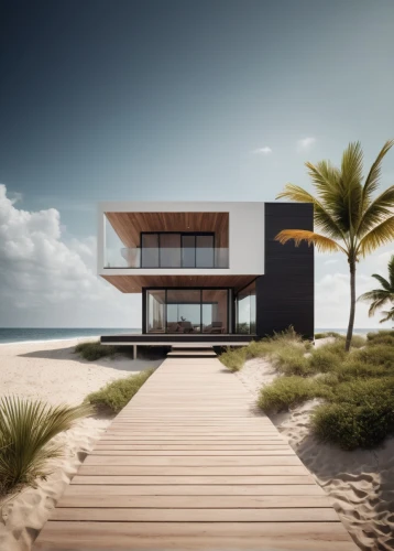 dunes house,beach house,modern house,beachhouse,beachfront,modern architecture,cube stilt houses,cubic house,house by the water,renders,oceanfront,holiday villa,dreamhouse,3d rendering,cube house,snohetta,tropical house,cantilevers,prefab,luxury property,Photography,General,Cinematic