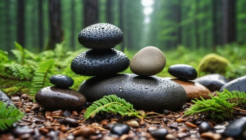 massage stones,balanced pebbles,background with stones,stacking stones,zen stones,stacked rocks,mushroom landscape,stack of stones,rock stacking,stone balancing,balanced boulder,stone background,rock cairn,zen rocks,stacked stones,forest floor,smooth stones,rock balancing,zen garden,cairn,Photography,General,Realistic