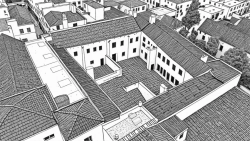 townscape,townscapes,escher village,medieval town,roofs,waterdeep,medieval street,town planning,shantytowns,town buildings,sketchup,city walls,townsites,microdistrict,ravenloft,marshalsea,avernum,townhouses,city buildings,narrow street,Design Sketch,Design Sketch,Detailed Outline