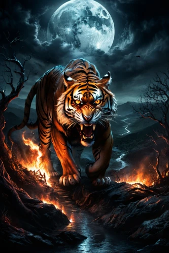 bengal tiger,tiger png,tiger,rimau,tigers,hottiger,asian tiger,rakshasa,tigermania,tigert,tigor,siberian tiger,harimau,tigerish,jayasimha,sumatran tiger,tigar,bengalenuhu,bengal,stigers,Conceptual Art,Fantasy,Fantasy 34