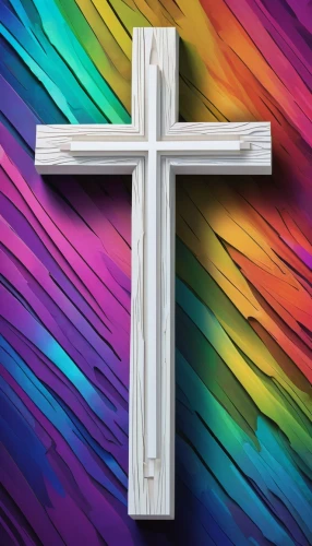 wooden cross,rainbow pencil background,jesus cross,christianisme,cross,the cross,denominational,rainbow background,ssm,cruciform,csd,christianunion,jesus christ and the cross,crossed,denominationalism,catholique,easter background,tiapride,rfra,interdenominational,Conceptual Art,Daily,Daily 24