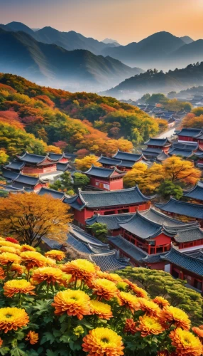 japan landscape,beautiful japan,japon,autumn in japan,kyoto,japanese mountains,south korea,gyeongju,chuseok,koreana,spring in japan,japan garden,splendor of flowers,japan,splendid colors,korean folk village,japanese floral background,gyeongbok,mountainous landscape,beautiful landscape,Photography,General,Realistic