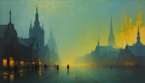 aivazovsky,cityscape,nestruev,gordeev,krakau,krakow,evening atmosphere,gdansk,poznan,kolesov,evening city,adamov,saintpetersburg,dresden,schlitt,spasskaya,golden rain,opinsky,leipzig,gligorov,Conceptual Art,Oil color,Oil Color 12