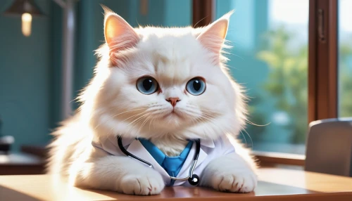 veterinarian,veterinarians,doctor,physician,himalayan persian,oncologist,veterinary,docteur,toxoplasmosis,doctorin,cute cat,doctorandus,blue eyes cat,cat with blue eyes,siberian cat,pharmacist,healthcare professional,medical care,consultant,toxoplasma,Photography,Artistic Photography,Artistic Photography 03