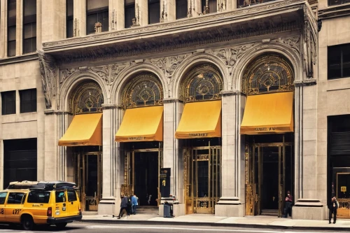 bloomingdales,macys,5th avenue,rockefeller plaza,commerzbank,firstbank,willis building,loews,bergdorf,department store,boutiques,gct,awnings,saks,gold bar shop,nyse,selfridge,nypl,macerich,ebbitt,Art,Classical Oil Painting,Classical Oil Painting 34