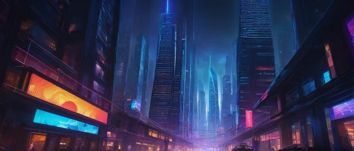 cybercity,cityscape,cyberpunk,metropolis,cybertown,shanghai,skyscrapers,dystopian,shinjuku,guangzhou,makati,city at night,urban,fantasy city,futuristic,skyscraper,futuristic landscape,microdistrict,the city,dystopias,Conceptual Art,Fantasy,Fantasy 28