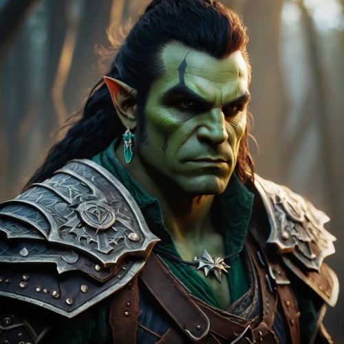 thrall,orcish,orc,half orc,warcraft,orcs,skaar,hulke,iskar,drakken,male elf,orczy,green skin,dagur,ogre,male character,ogress,gurgan,warrior and orc,orge,Photography,General,Fantasy