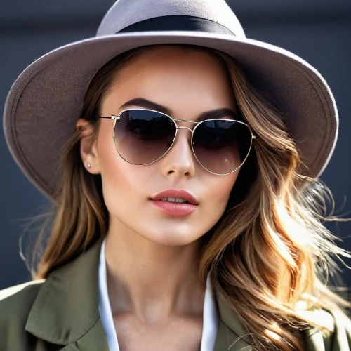 panama hat,brown hat,trilby,leather hat,sun hat,luxottica,high sun hat,aviator,girl wearing hat,woman in menswear,brown cap,sunglasses,sunwear,menswear for women,aviators,hat womens,mock sun hat,pointed hat,the hat-female,sun glasses,Photography,General,Realistic