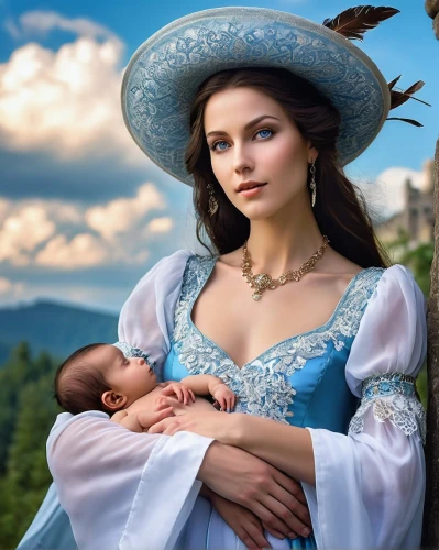 margairaz,margaery,gwtw,princess sofia,breastfeed,morgause,serafina,belle,celtic woman,baby with mom,maternal,noblewoman,fantasy picture,breastfeeding,noblewomen,catelyn,countrywomen,mother and baby,principessa,breastfed,Photography,General,Realistic