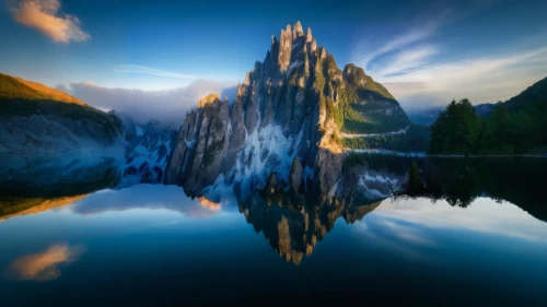 dolomites,slovenia,enchantments,tianchi,lake baikal,the dolomites lucane,reflection in water,senja,heaven lake,lake misurina,water reflection,northern norway,windows wallpaper,reflections in water,nordland,baikal lake,mirror water,alpine lake,water mirror,reflection of the surface of the water