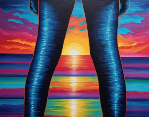 woman's legs,women's legs,pintura,neon body painting,oil on canvas,oil painting on canvas,art painting,lacquered,jeans background,riggings,dance with canvases,bodypainting,fabric painting,vibrantly,legging,pittura,pinturas,spray paint,spraypainted,paschke,Illustration,Realistic Fantasy,Realistic Fantasy 25
