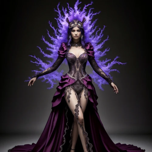 kerrii,kerrigan,sindel,sorceress,lilandra,sorceresses,the enchantress,eudendrium,purpureum,dark elf,etheria,liliana,morwen,prophetess,dryad,blue enchantress,purpureus,shadrake,arachne,hecate