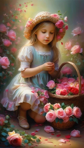 girl picking flowers,flower painting,girl in flowers,little girl in pink dress,picking flowers,children's background,gekas,flower girl,splendor of flowers,girl picking apples,little girl fairy,painter doll,little girl with balloons,beautiful girl with flowers,tea party,confectioner,perfuming,confection,art painting,flower background,Conceptual Art,Daily,Daily 32
