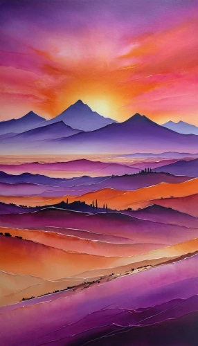 purple landscape,desert landscape,desert desert landscape,volcanic landscape,dune landscape,desert background,purpleabstract,atacama desert,landscape background,desert,paisaje,painting technique,argentina desert,fantasy landscape,colorful background,la violetta,oil painting on canvas,mountain sunrise,panoramic landscape,futuristic landscape,Conceptual Art,Daily,Daily 32