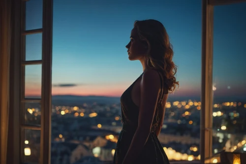 paris balcony,woman silhouette,soir,parisiennes,parisian,paris,parisienne,in the evening,window view,silhouette,montparnasse,evening atmosphere,city lights,coucher,city ​​portrait,romantic night,overlooking,windows wallpaper,evening city,citylights,Photography,General,Cinematic