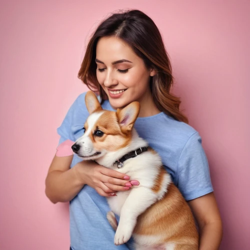 girl with dog,petcare,pink background,veterinarians,veterinarian,cute puppy,chihuahua,adorable,veterinary,dog photography,pembroke welsh corgi,corgi,chihuahua mix,the pembroke welsh corgi,the dog a hug,wag,pet adoption,puppy pet,cute,pet,Photography,General,Commercial
