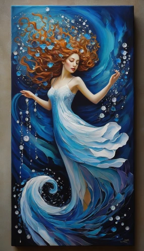 amphitrite,naiad,sirene,sirena,naiads,the sea maid,the zodiac sign pisces,fathom,nereid,constellation swan,whirlwinds,aquarius,the wind from the sea,undine,diwata,fluidity,ophelia,dance with canvases,ondine,ariadne,Illustration,Realistic Fantasy,Realistic Fantasy 30