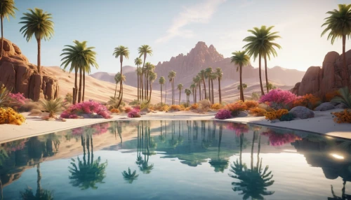 virtual landscape,tropico,flowerful desert,desert landscape,shaders,desert desert landscape,oasis,palm forest,cryengine,tropical island,sansar,tropics,palms,shader,tropicana,summerland,palmtrees,underwater oasis,tropical beach,palm trees,Photography,Artistic Photography,Artistic Photography 07