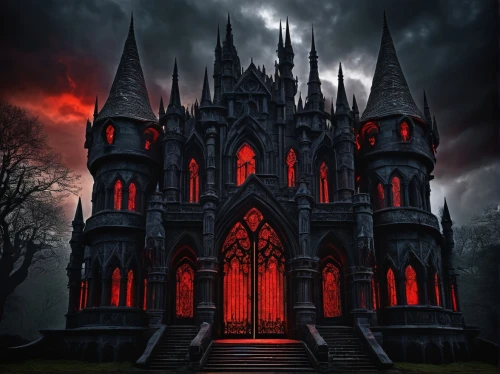 haunted cathedral,gothic church,gothic style,ravenloft,gothic,dark gothic mood,the black church,neogothic,haunted castle,black church,the haunted house,ghost castle,castle of the corvin,nidaros cathedral,gothicus,haunted house,dark art,shadowgate,witch house,gothic portrait,Art,Classical Oil Painting,Classical Oil Painting 23
