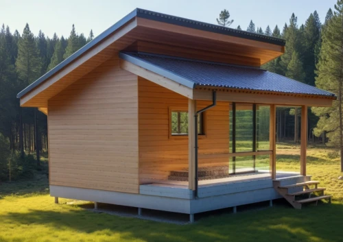 electrohome,wooden sauna,small cabin,folding roof,passivhaus,greenhut,inverted cottage,prefabricated,timber house,prefabricated buildings,cubic house,glickenhaus,grass roof,log cabin,prefab,cabane,wooden house,homebuilding,log home,frame house,Photography,General,Realistic