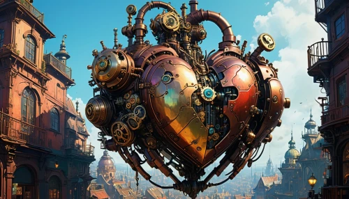 steampunk,airships,steampunk gears,clockmaker,airship,mechana,bathysphere,primordia,steamboy,bioshock,orchestrion,skyship,aeronauts,clockworks,artificer,planescape,argenta,mechanician,transistor,clockmakers,Conceptual Art,Sci-Fi,Sci-Fi 01