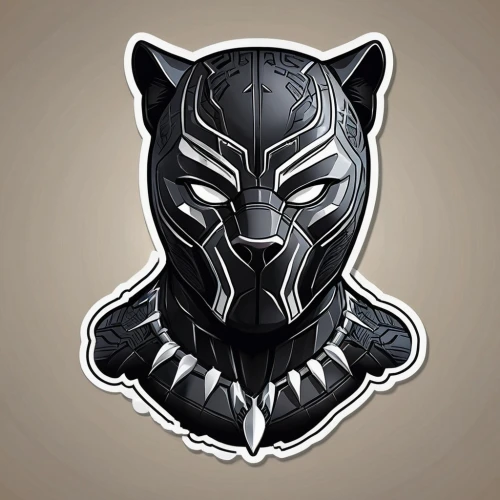 tchalla,wakanda,kuruma,panther,pantha,midnighter,vector graphic,symbiote,fantomex,cat vector,black cat,vector illustration,melanism,head of panther,bagheera,clipart sticker,wildcat,rengo,anbu,kisoro,Unique,Design,Sticker