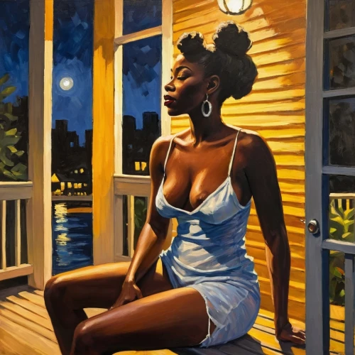 oil painting on canvas,african american woman,oil on canvas,oil painting,jasinski,sarah vaughan,african woman,toccara,david bates,ikpe,oshun,hildebrandt,night scene,carol m highsmith,moonlight,manigault,goudeau,art painting,kelefa,the girl in nightie,Conceptual Art,Oil color,Oil Color 22