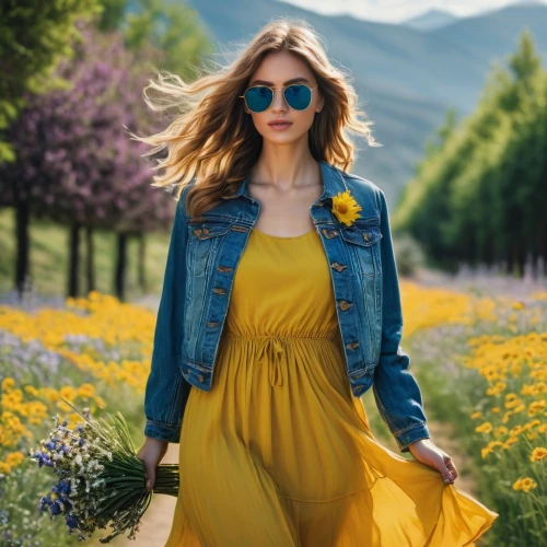 yellow jumpsuit,yellow daisies,yellow and blue,girl in flowers,beautiful girl with flowers,yellow petal,yellow flowers,daffodil field,colorful floral,bright flowers,yellow petals,yellow color,yellow bells,yellow,yellow mustard,yellow garden,women fashion,yellow roses,yellow flower,spring background,Photography,Documentary Photography,Documentary Photography 15