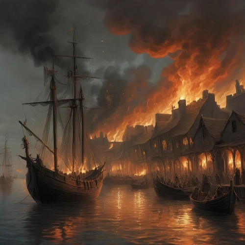 fireships,fireship,jamestown,caravel,lake of fire,the conflagration,burned pier,caravels,novigrad,clanranald,hanseatic,firelands,naval battle,charterers,siggeir,lepanto,walpurgisnacht,viking ship,firestorms,constantinople