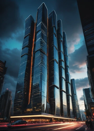 futuristic architecture,skyscraper,the skyscraper,urban towers,oscorp,tallest hotel dubai,cybercity,lexcorp,skyscrapers,tall buildings,supertall,skyscraping,arcology,skyscapers,megacorporation,highrises,megacorporations,office buildings,azrieli,skylstad,Illustration,Realistic Fantasy,Realistic Fantasy 29