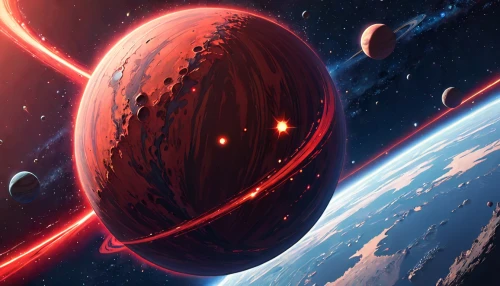 ringworld,fire planet,homeworld,red planet,planets,planetoid,orbiting,alien planet,space art,homeworlds,planetary system,planetary,planetaria,gas planet,spheres,orionis,extrasolar,planetout,planet eart,planet,Anime,Anime,Realistic