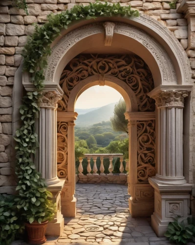 archways,tuscan,stone gate,garden door,doorways,doorway,volterra,entrada,toscana,the threshold of the house,civitella,greek island door,assisi,archway,entryway,pergola,home landscape,portal,theed,gateway,Unique,Paper Cuts,Paper Cuts 09