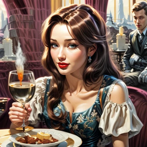 woman at cafe,sommelier,waitress,absinthe,francophile,bistrot,cendrillon,bistro,hildebrandt,romantic dinner,audrey hepburn,dirndl,food and wine,paris cafe,fine dining restaurant,restauranteur,bioshock,perignon,trattoria,suitor