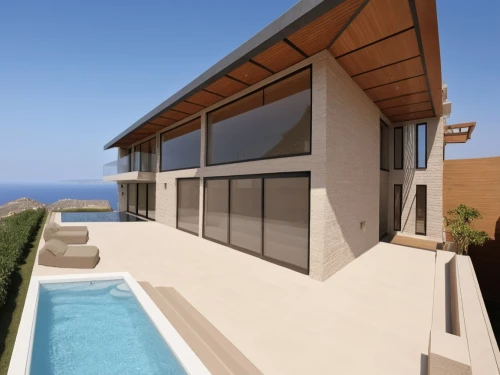 dunes house,modern house,pool house,3d rendering,sketchup,oceanfront,fresnaye,beach house,holiday villa,render,renders,mid century house,neutra,revit,beachhouse,beachfront,prefab,modern architecture,folding roof,eichler,Photography,General,Realistic